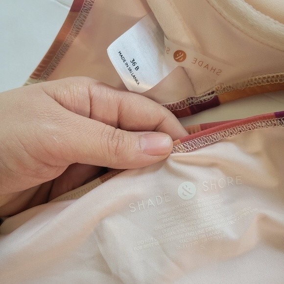 Shade & Shore Bikini Set Size 36B and Small Women Swimsuit - Picture 4 of 5